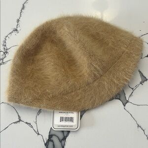 San Diego Hat Company Fuzzy Camel Kangol Style Hat with Brim, One Size